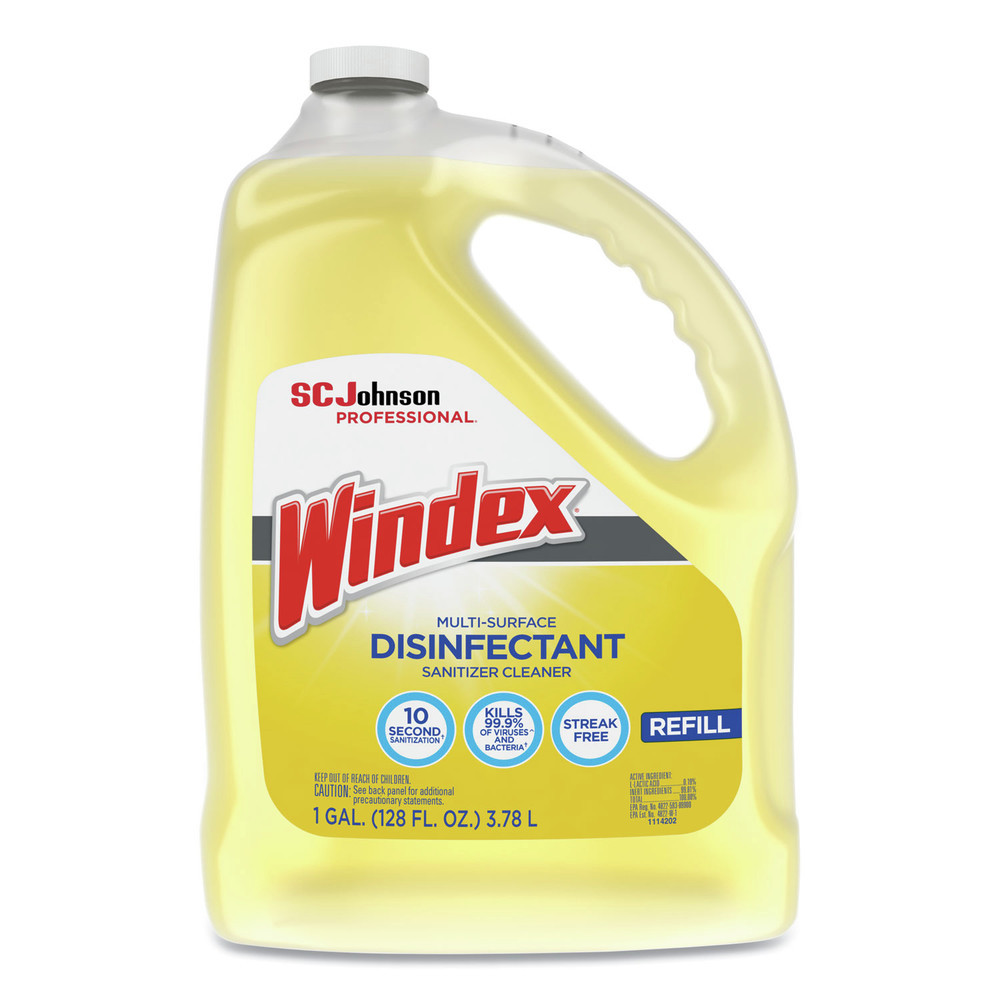 Windex 682265EA 1 gal Bottle Multi-Surface Disinfectant Cleaner – Citrus New