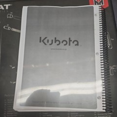 KUBOTA Model B3350 Illustrated parts list and Workshop manual