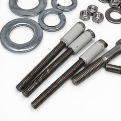 Stainless Steel Fastener Assortment Bolts Nuts Washers Hardware Kit Mixed Lot