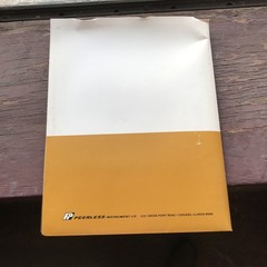 Vintage Peerless Instrument Diagnostic Salesman Training Paperwork Flyers Manual