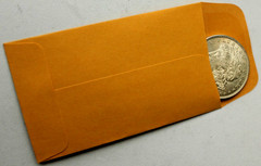 Kraft #3 Gummed Coin Envelopes 4¼ x 2½ – 50, 100, 250, 500, 1000 – 4.25 x 2.5