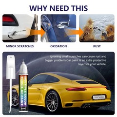 [2-PACK] Ingot Silver Metallic(UX) for Ford Car Touch Up Paint,Pro-Grade Quic…