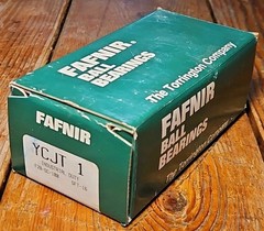 Fafner YCJT 1 Flanged Standard-duty Ball Bearing 1″ Bore 2-Bolt *FAST FREE SHIP*
