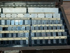Starrett Webber – RS81A1 – Steel, English, Gr. 2 Gage Block Set – 81 pcs – QD16