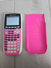 Texas Instruments TI-84 Plus C Silver Edition Graphing Calculator Pink