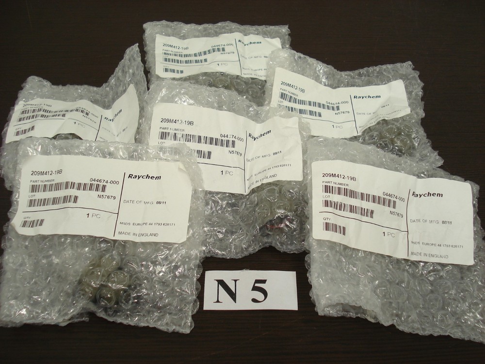 Lot of 6 Raychem 209M412-19B