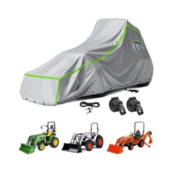 Tractor Cover for John Deere, Kubota, and New Holland – 600D Oxford Fabric fo…
