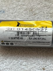 Interstate HSS Drill Bit 13/16″Dia 118” Shank Dia Straight Shank 18” #01450527
