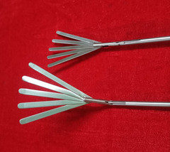 Laparoscopic Fan Retractor 5 Blades Articulation 5mm Reusable Instruments-2nos