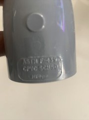 Lot Of 2 IPEX ASTM F439 1-1/4″ 90-DEGREE ELBOW, CPVC, SCH-80, NSF pw-G,