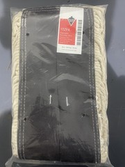 TOUGH GUY 1TZF4 Dust Mop,Gray/White,Cotton. 2 For The Price Of One