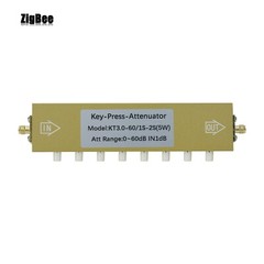 5W SMA-KK Type 0-60dB 0-3GHz RF Adjustable Attenuator Digital Step RF Attenuator