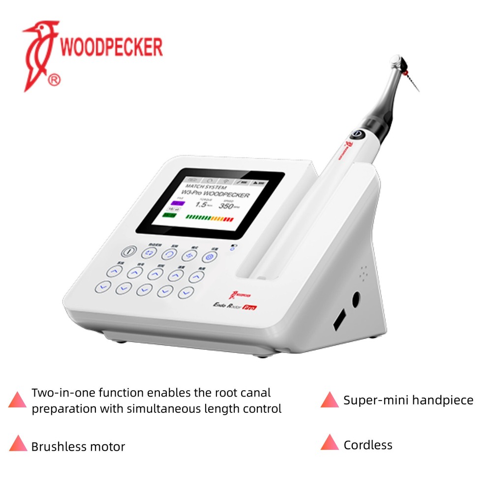 Genuine Woodpecker Endo Radar Pro Brushless Endo Motor Built-In Apex Locator