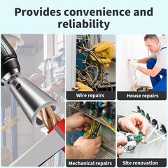 Wire Stripper Electrician Drill Electrical Wire Stripping Twisting Upgrade Tools