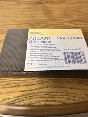Griddle and Grill Cleaning Screens Package of 20 4” x 5 1/2” Monogram