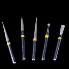 10pc Dental Diamond Burs FG-105 Composite Polishing Kit for High Speed Handpiece
