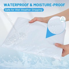 Poly Mailers 10×13 Inch 50 Pcs, Large Shipping Bags for Clothing, Waterproof …