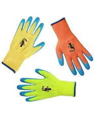 3 Pairs Gardening Gloves Kids Work Gloves Security Gloves 25 Years…