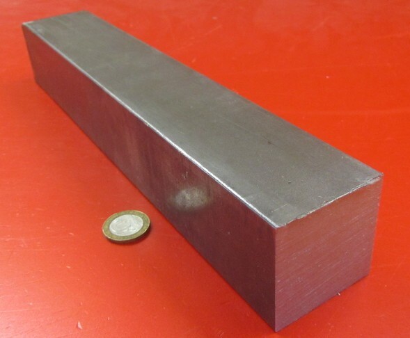 Square 4140/4142 Alloy Steel Annealed Bars, 2.0″ x 2.0″ Wide x 12″ Length