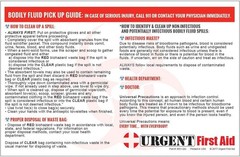 Compact 22-Piece Spill Kit – Ensure Compliance & Safety During Blood Cleanup