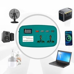 Smart 1821V Battery Inverter 21V to 110V 127V 220V USB Converter