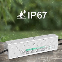 High PF 24V 400W LED Driver Power Supply, 90-170V AC to 24V DC Converter, IP6…