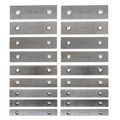9 Pairs 1/4” Steel Parallel 6” Long 0.0002” Precision 3/4″ -1-3/4″ in Case