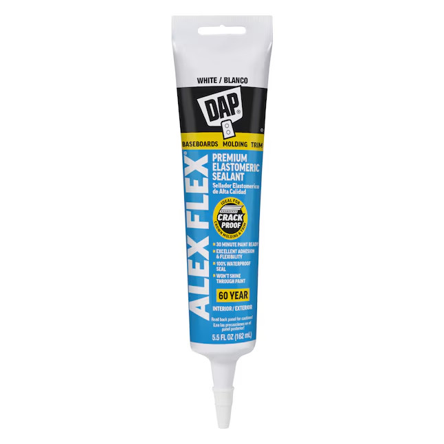 DAP ALEX Flex Paint trim Paintable Latex Caulk