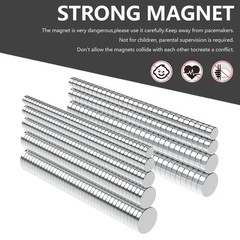 N35 Neodymium Magnets Round Strong NdFeB Permanent Refrigerator Magnet Set