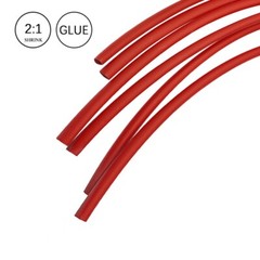 2:1 Heat Shrink Tubing Tube Red&Green&Blue Glue Waterproof Dual Wall Wires Wrap