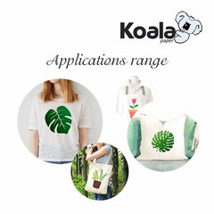 Koala Printable Inkjet Heat Transfer Paper Iron-on for Light T-shirt 25 Sheets