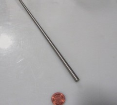 4140/4142 Steel Rod, Metric 7 mm Dia. (-0.051) x 3 FT Length