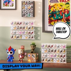WINKINE Acrylic Display Bitty Protector Case Compatible with Funko Bitty Pop,…