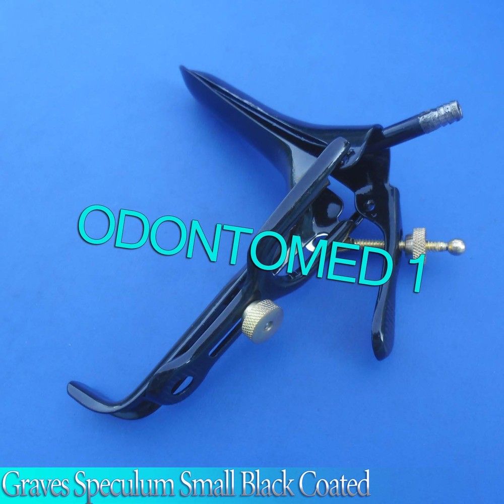 BLACK Double Blade Speculum LLETZ LEEP GRAVES ( S ) VAGINAL SPECULUM Surgical