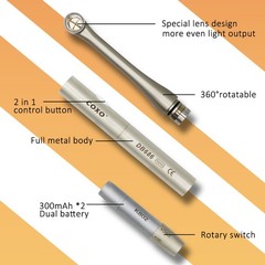 Professional Dental LED Curing Light with Caries Detector COXO DB686 Nano