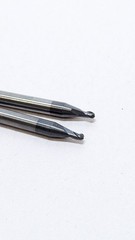 2) Solid Carbide Ball End Mill .060 Dia .090 LOC 3FL C3 Harvey Tool 823460-C3
