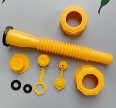 Replacement Gas Can Spout Nozzle Vent Kit for Plastic Gas Cans Old Style Cap