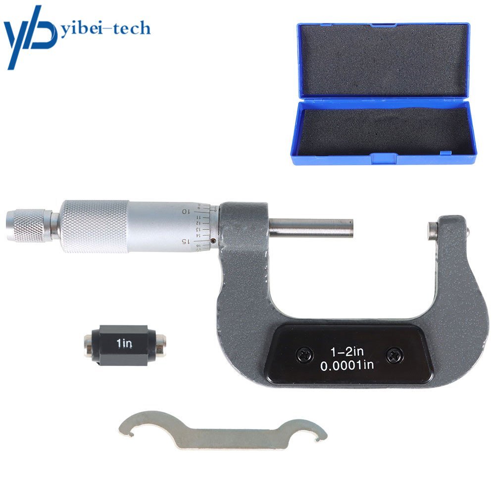 1 – 2 INCH BLADE OUTSIDE MICROMETER 0.0001″ HiGH PRECISION