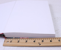 Floral Cover Blank Book Hardcover about 6.25X8.75 Artbook Notepad Sketch Notes
