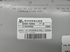 8280-5000 Woodward Digital Process Controller Panel Used