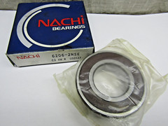 Nachi 6206-2NSE C3 30mm x 62mm x 16mm Sealed Bearing
