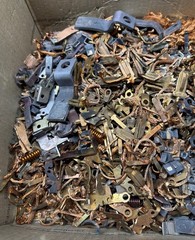 SCRAP CIRCUIT BREAKER COPPER- CONTENT INSIDE BREAKER, SEPARATED 22 POUNDS.