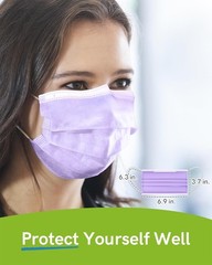 Disposable Face Masks, 3-Ply ASTM Level 3 Medical Grade, FSA/HSA Eligible, Br…
