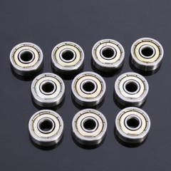 10PCS Bearing Carbon Steel Mini Ball Bearing Miniature Bearings Deep Groove