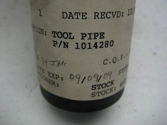 INDUSTRIAL SPARE 1014280 TOOL PIPE NSNP