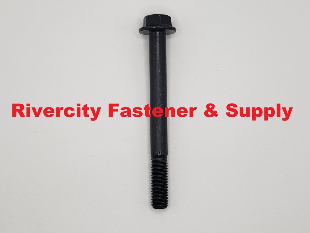 M10-1.5×100 Hex Head Flange Bolts 10mm x 100mm Flare Screws M10x1.5 x 100