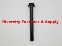M10-1.5×100 Hex Head Flange Bolts 10mm x 100mm Flare Screws M10x1.5 x 100