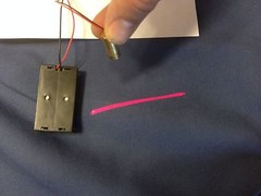1 Piece – Red line laser Module Diode 5mw lazer beam pen b9