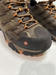 Men’s Moab Vertex Vent Composite Toe Work Shoes ‘Clay’ J11119 Size 11 W