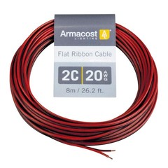 Hting 20awg 2c 24ft 8m Copper Ribbon Flat Cable 570202